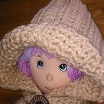 CAPUCHA ADULTO CON BOTON DE MADERA - Imagen 2