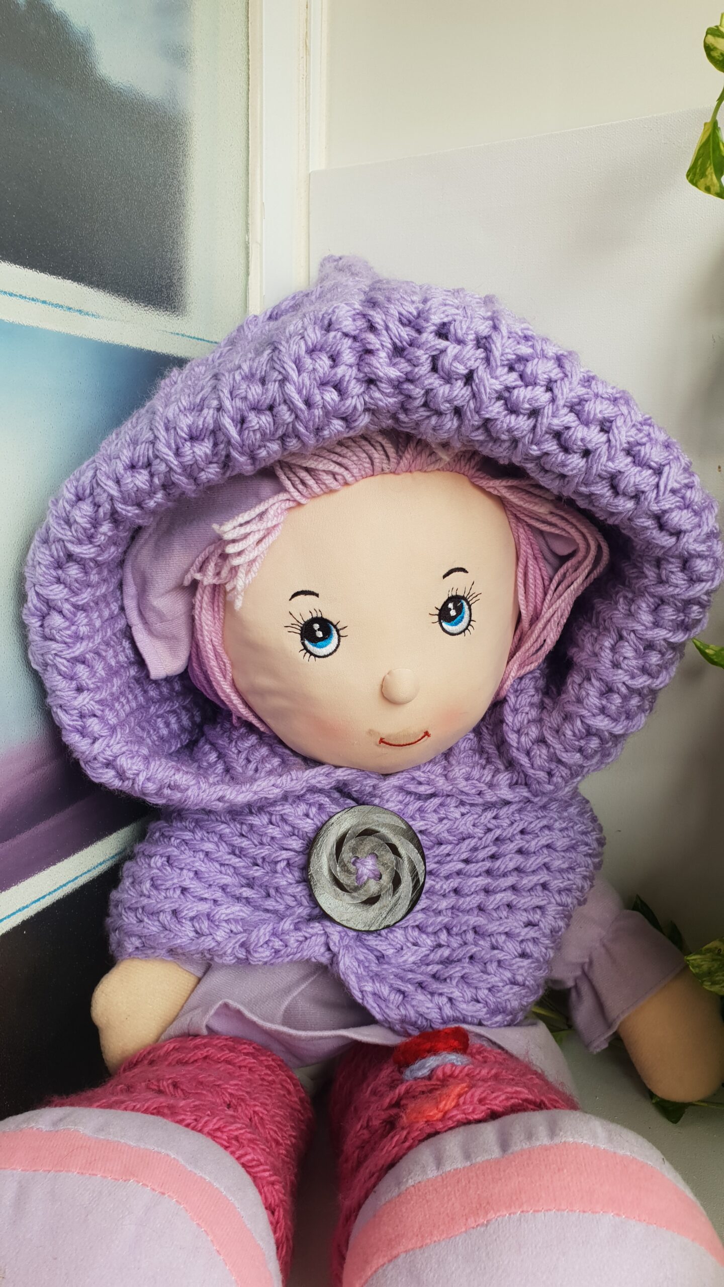 CAPUCHA ADULTO CON BOTON DE MADERA - Imagen 12