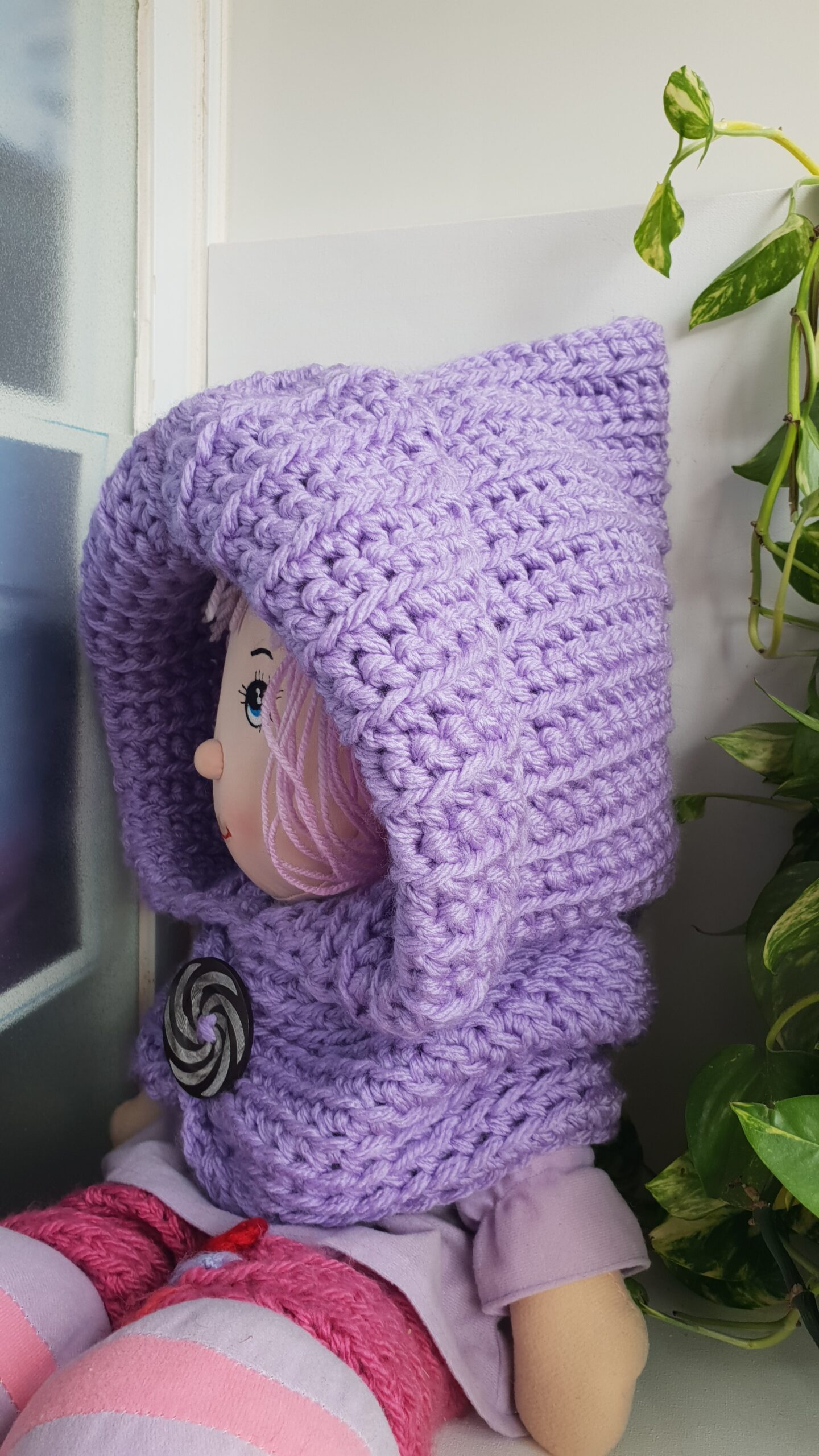 CAPUCHA ADULTO CON BOTON DE MADERA - Imagen 13