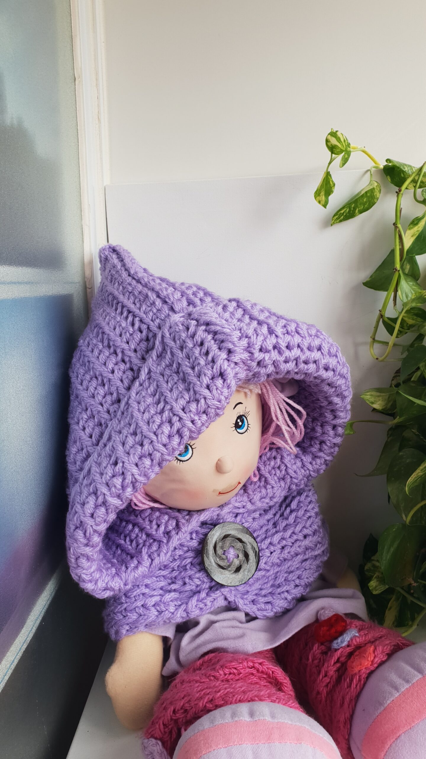 CAPUCHA ADULTO CON BOTON DE MADERA - Imagen 14