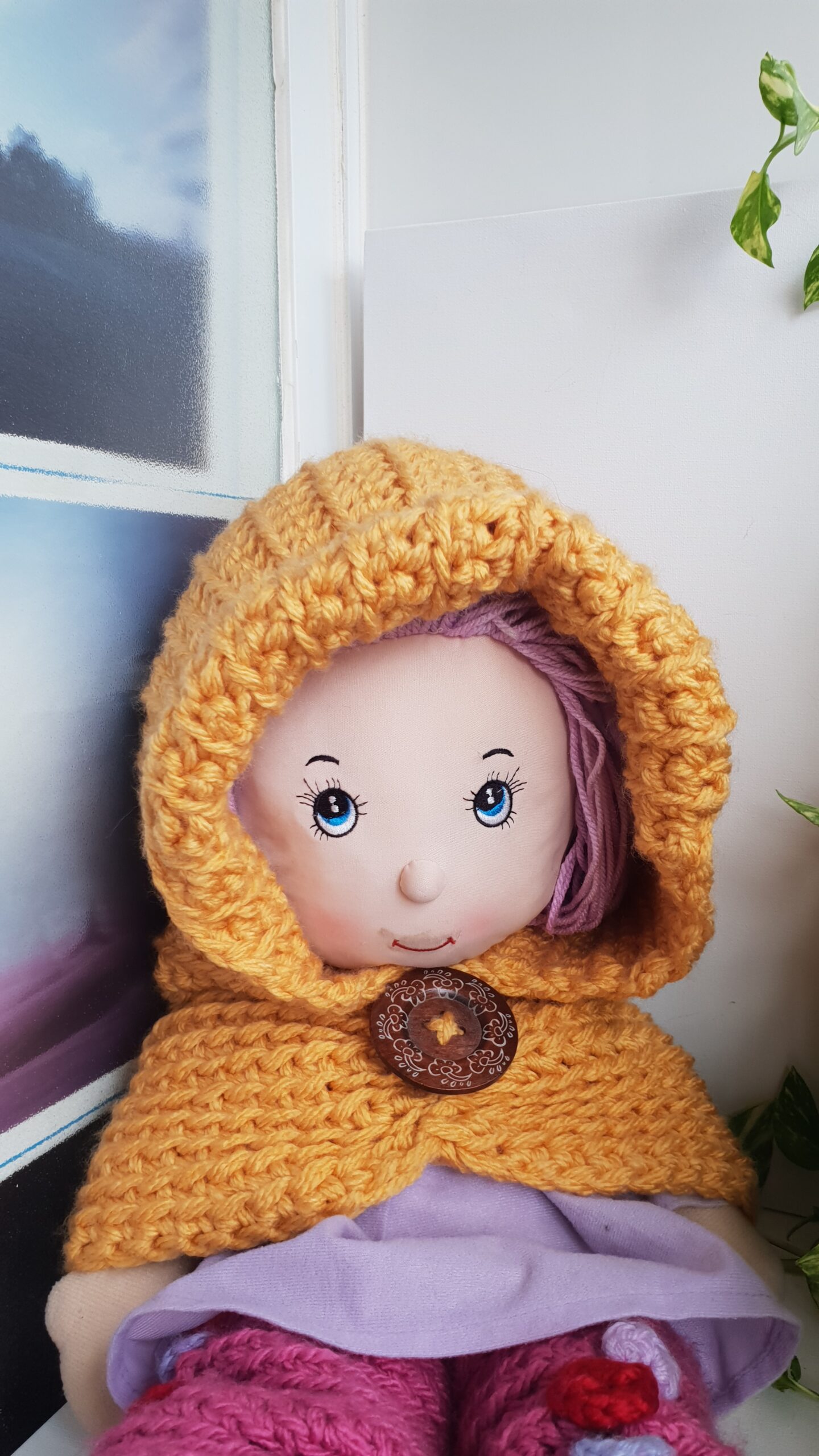 CAPUCHA ADULTO CON BOTON DE MADERA - Imagen 15