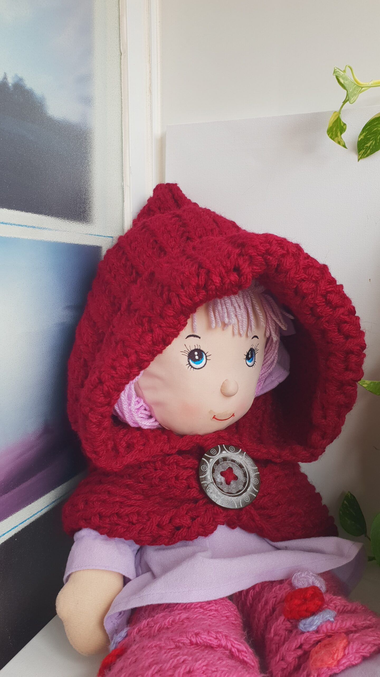 CAPUCHA ADULTO CON BOTON DE MADERA - Imagen 11