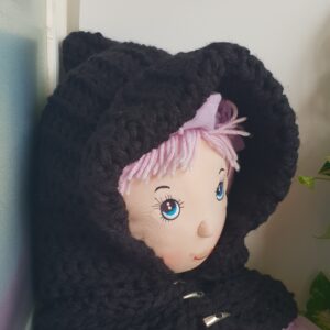 CAPUCHA ADULTO CON BOTONES METALICOS